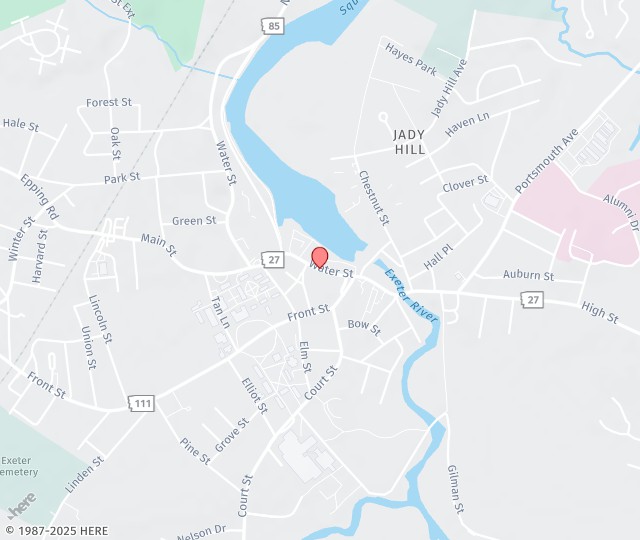 Location Map: 137 Water St Exeter, NH 03833