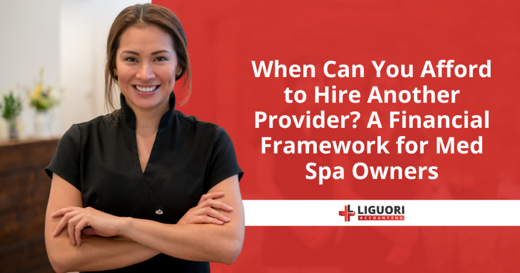 med spa hire provider