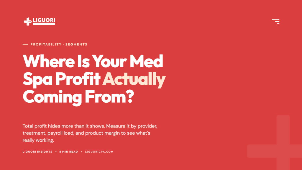 med spa profitability